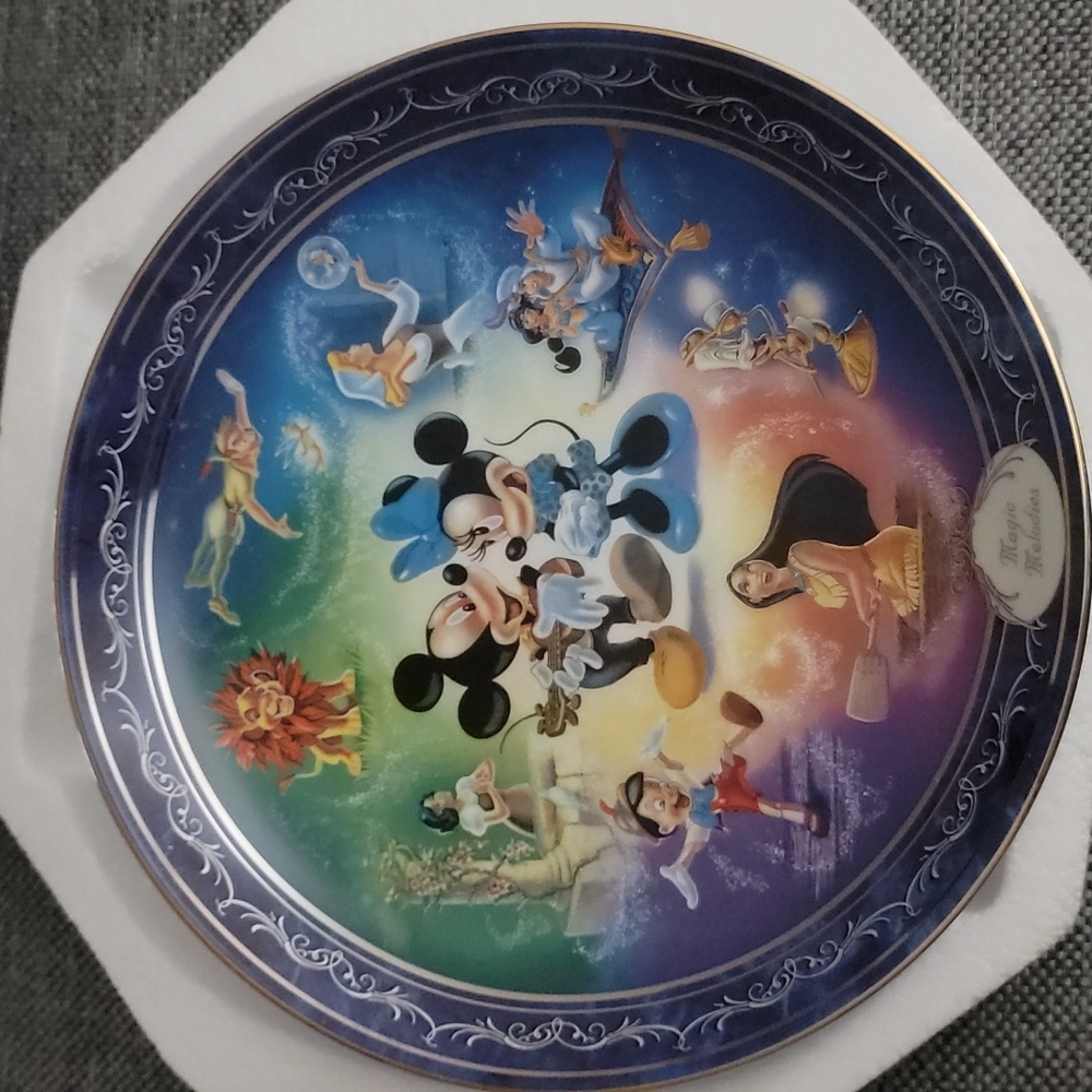 Magic Melodies Disney Plate
